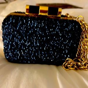 Sapphire Blue Clutch